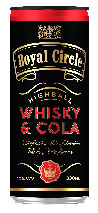 Royal Circle Highball Whisky & Cola Ready-To-Drink Cocktail